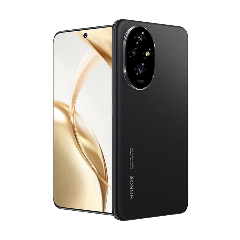 Honor 200 5G + Earbuds Choice 17 cm (6.7") SIM doble Android 14 USB Tipo C 12 GB 512 GB 5200 mAh Negro