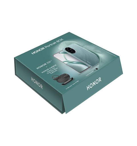 Honor 200 5G + Earbuds Choice 17 cm (6.7") Dual-SIM Android 14 USB Typ-C 12 GB 512 GB 5200 mAh Schwarz