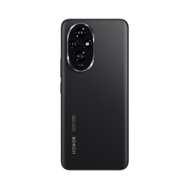 Honor 200 5G + Earbuds Choice 17 cm (6.7") Doppia SIM Android 14 USB tipo-C 12 GB 512 GB 5200 mAh Nero