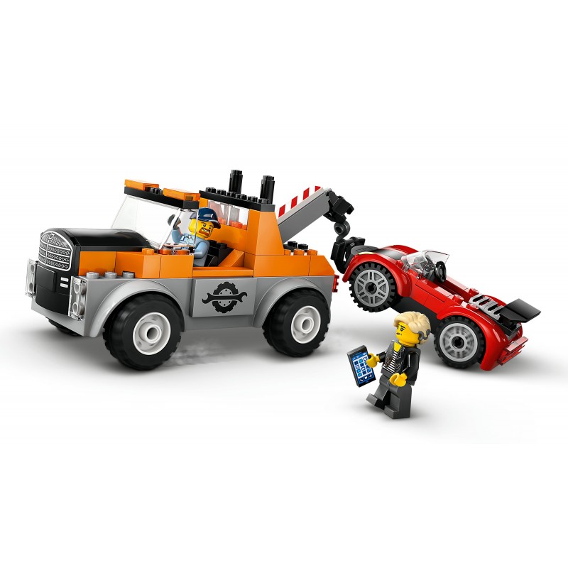 LEGO La dépanneuse et la voiture de sport