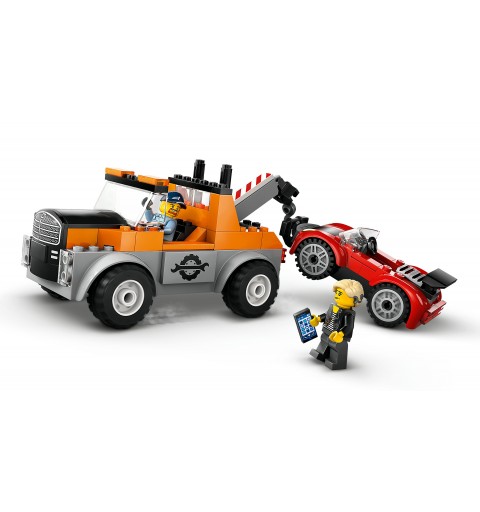 LEGO La dépanneuse et la voiture de sport