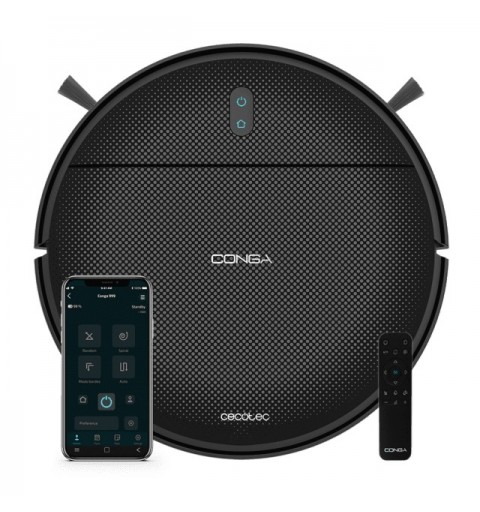 Cecotec 08093 aspiradora robotizada Sin bolsa Negro