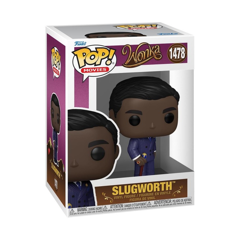 FUNKO POP! POP Movies Wonka- POP 3, Multicolour, 4-inch, Movie, Collectible, Toys