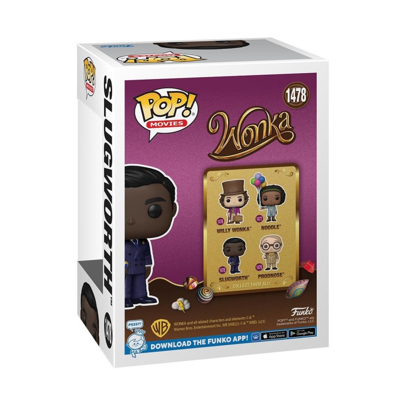 FUNKO POP! POP Movies Wonka- POP 3, Multicolour, 4-inch, Movie, Collectible, Toys