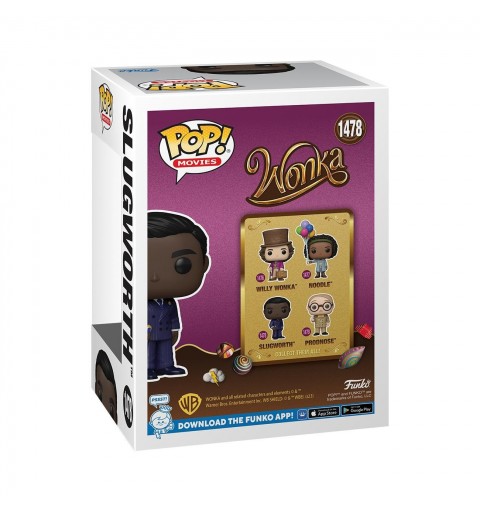 FUNKO POP! POP Movies Wonka- POP 3, Multicolour, 4-inch, Movie, Collectible, Toys