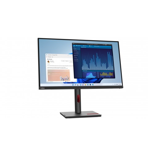 Lenovo ThinkVision T27p-30 LED display 68,6 cm (27") 3840 x 2160 Pixel 4K Ultra HD Schwarz