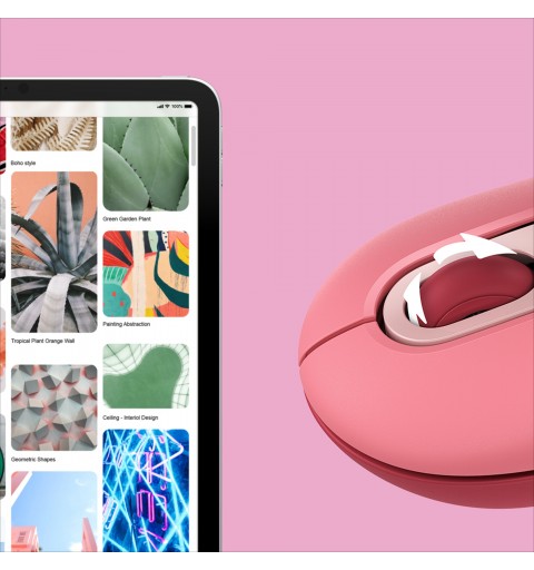 Logitech POP Mouse souris Bureau Ambidextre RF sans fil + Bluetooth Optique 4000 DPI