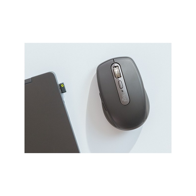 Logitech MX Anywhere 3S for Business ratón Oficina mano derecha RF Wireless + Bluetooth Laser 8000 DPI
