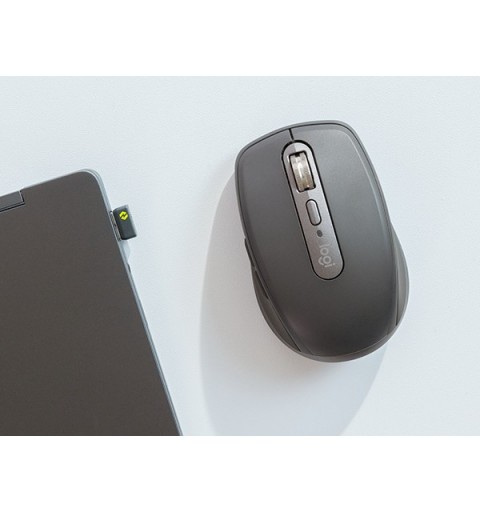 Logitech MX Anywhere 3S for Business ratón Oficina mano derecha RF Wireless + Bluetooth Laser 8000 DPI