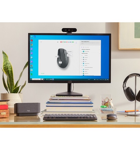 Logitech MX Anywhere 3S for Business ratón Oficina mano derecha RF Wireless + Bluetooth Laser 8000 DPI