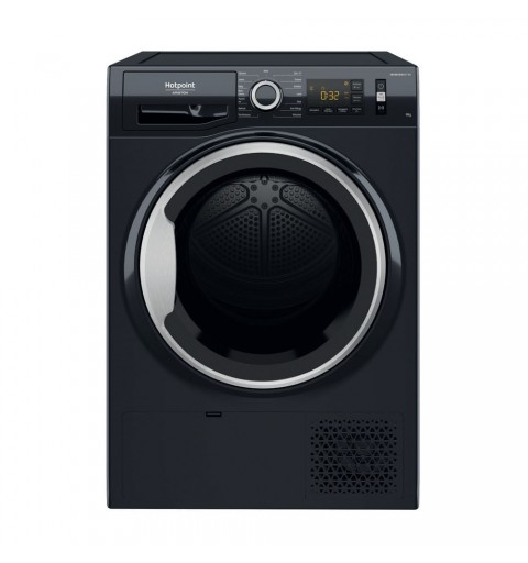 Hotpoint NTS M11 93 BLACK IT tumble dryer Freestanding Front-load 9 kg A+++