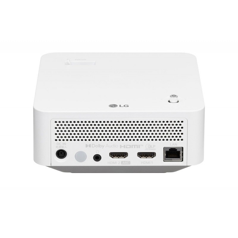 LG PF510Q Beamer Short-Throw-Projektor 450 ANSI Lumen DLP 1080p (1920x1080) Weiß