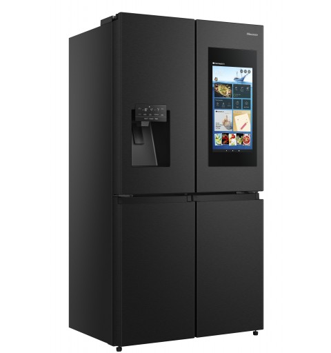 Hisense RQ760N4IFE side-by-side refrigerator Freestanding 577 L E Black
