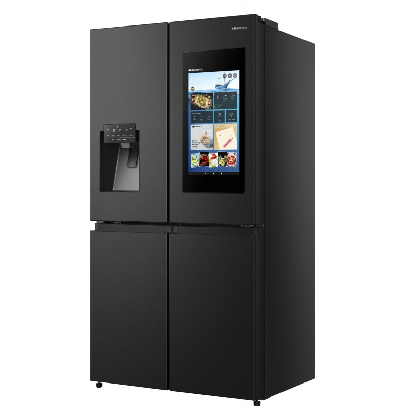 Hisense RQ760N4IFE side-by-side refrigerator Freestanding 577 L E Black