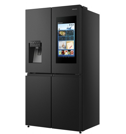 Hisense RQ760N4IFE side-by-side refrigerator Freestanding 577 L E Black