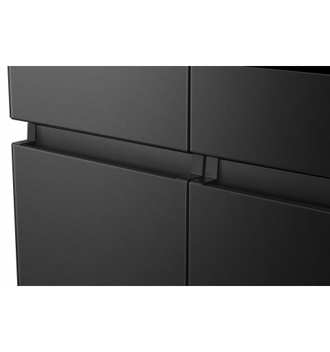 Hisense RQ760N4IFE side-by-side refrigerator Freestanding 577 L E Black