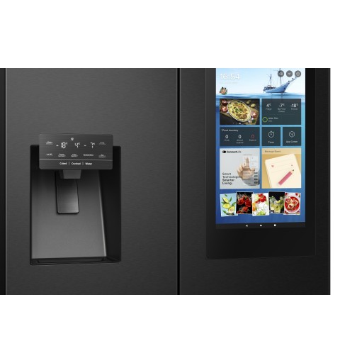 Hisense RQ760N4IFE side-by-side refrigerator Freestanding 577 L E Black