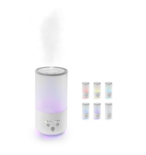 Macom Enjoy & Relax Rainbow humidifier Ultrasonic 1 L White 18 W