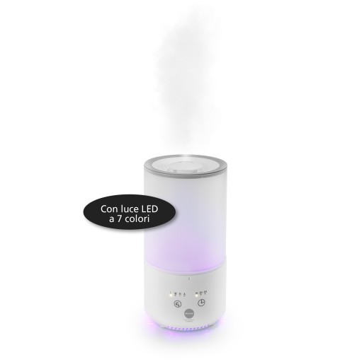 Macom Enjoy & Relax Rainbow humidifier Ultrasonic 1 L White 18 W