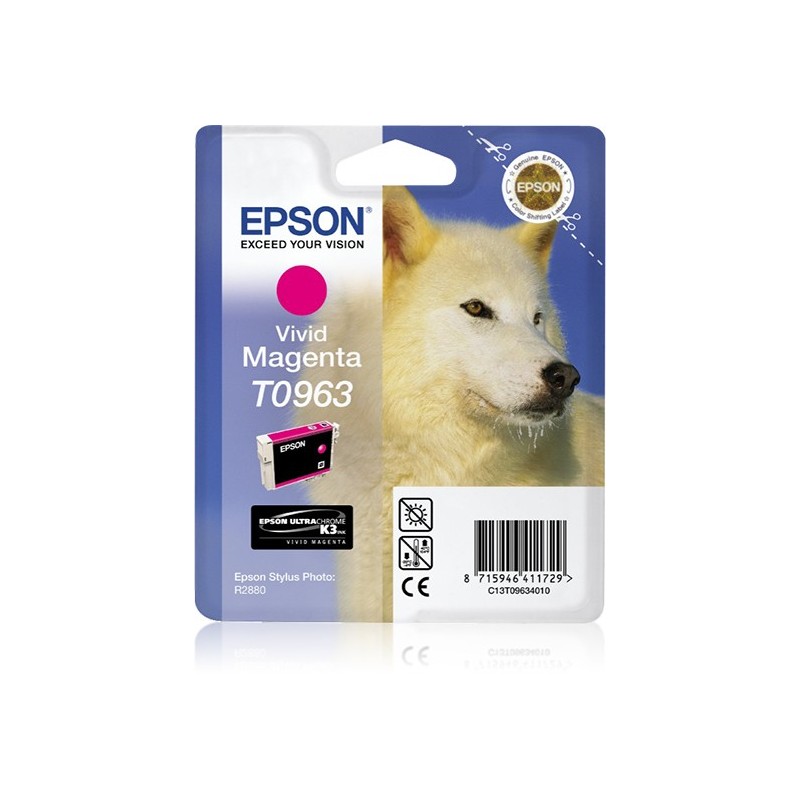 Epson Husky Singlepack Vivid Magenta T0963