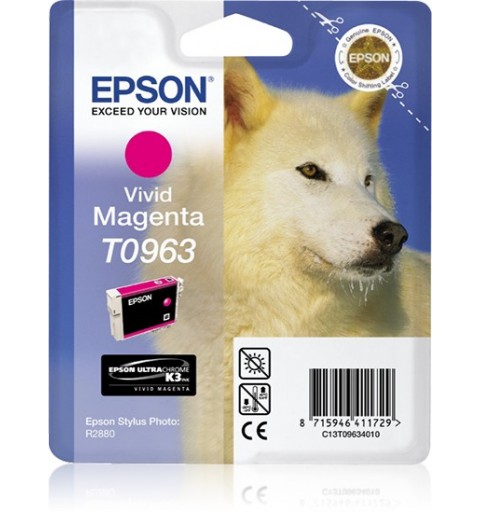 Epson Husky Singlepack Vivid Magenta T0963