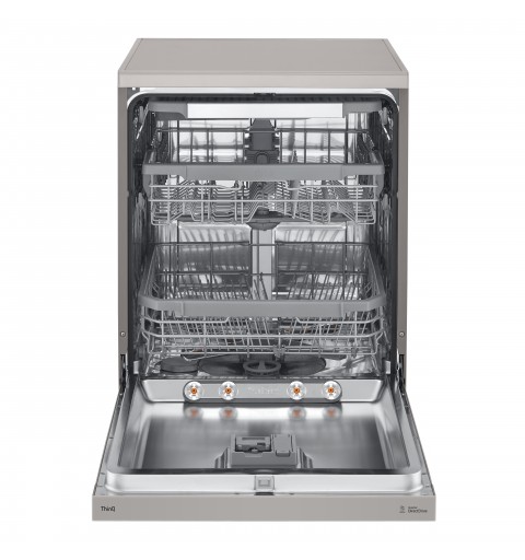 LG DF365FPS Spülmaschine Freistehend 14 Maßgedecke B