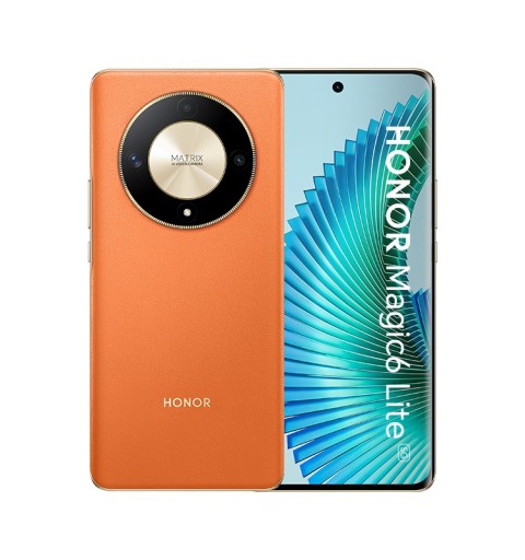 Honor Magic6 Lite 5G 17,2 cm (6.78") Double SIM Android 13 USB Type-C 8 Go 256 Go 5300 mAh Orange