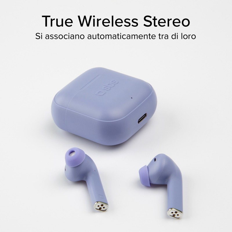SBS Beat Free Kopfhörer True Wireless Stereo (TWS) im Ohr Anrufe Musik Sport Alltag Bluetooth Cyan