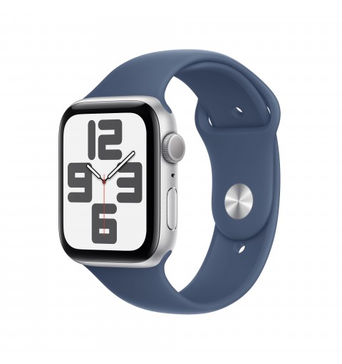 Apple Watch SE OLED 44 mm Digital 368 x 448 Pixel Touchscreen Silber WLAN GPS