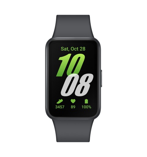 Samsung Galaxy Fit3 4,06 cm (1.6") AMOLED 40 mm Digitale 256 x 402 Pixel Touch screen Grigio