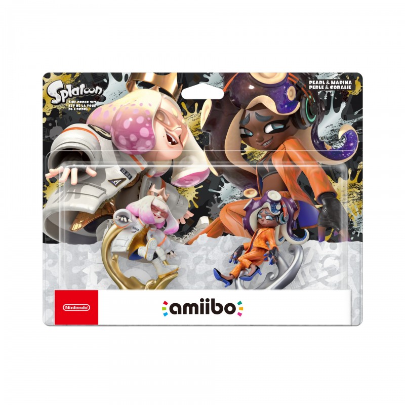 Nintendo Side Order Set (Pearl & Marina) amiibo (Splatoon Collection) Interactive gaming figure