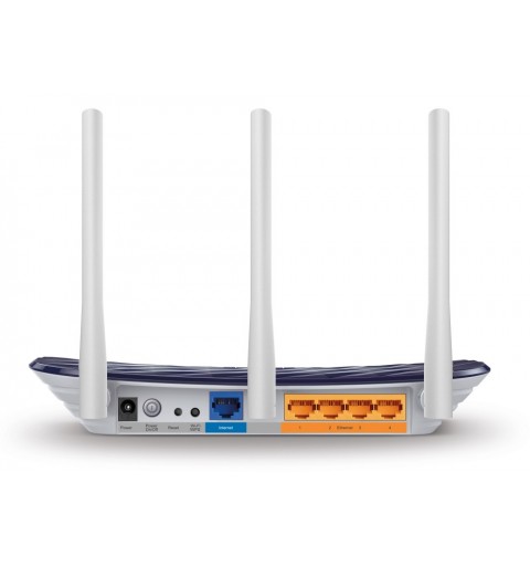 TP-Link AC750 router wireless Fast Ethernet Dual-band (2.4 GHz 5 GHz) Nero, Bianco