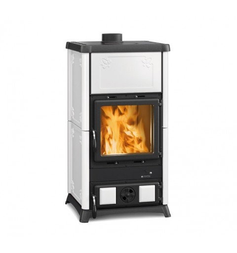La Nordica Fedora stove Freestanding Firewood White