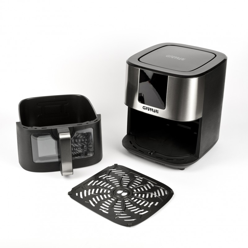 G3 FERRARI G10194 Friggitrice ad Aria 1700W 9Litri 8Programmi Inox / Nero
