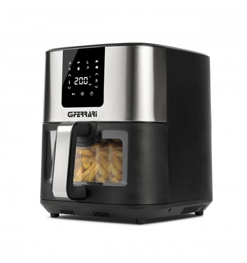 G3 FERRARI G10194 Friggitrice ad Aria 1700W 9Litri 8Programmi Inox / Nero