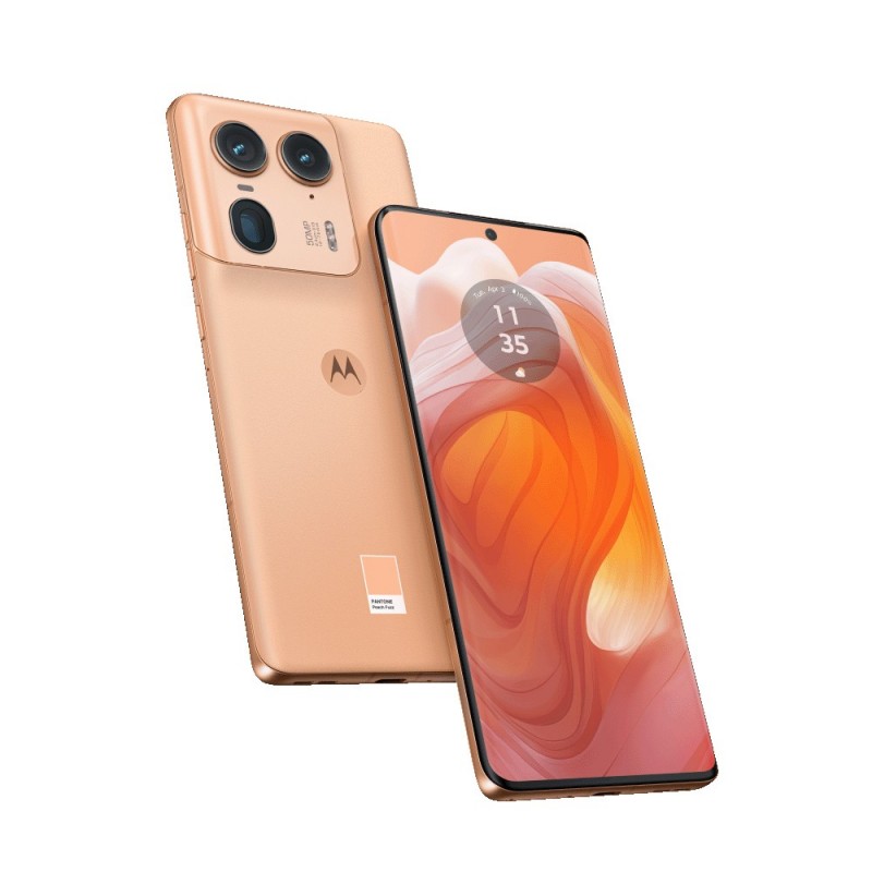 Motorola Edge 50 Ultra 17 cm (6.7") Dual SIM Android 14 5G USB Type-C 16 GB 1 TB 4500 mAh Peach