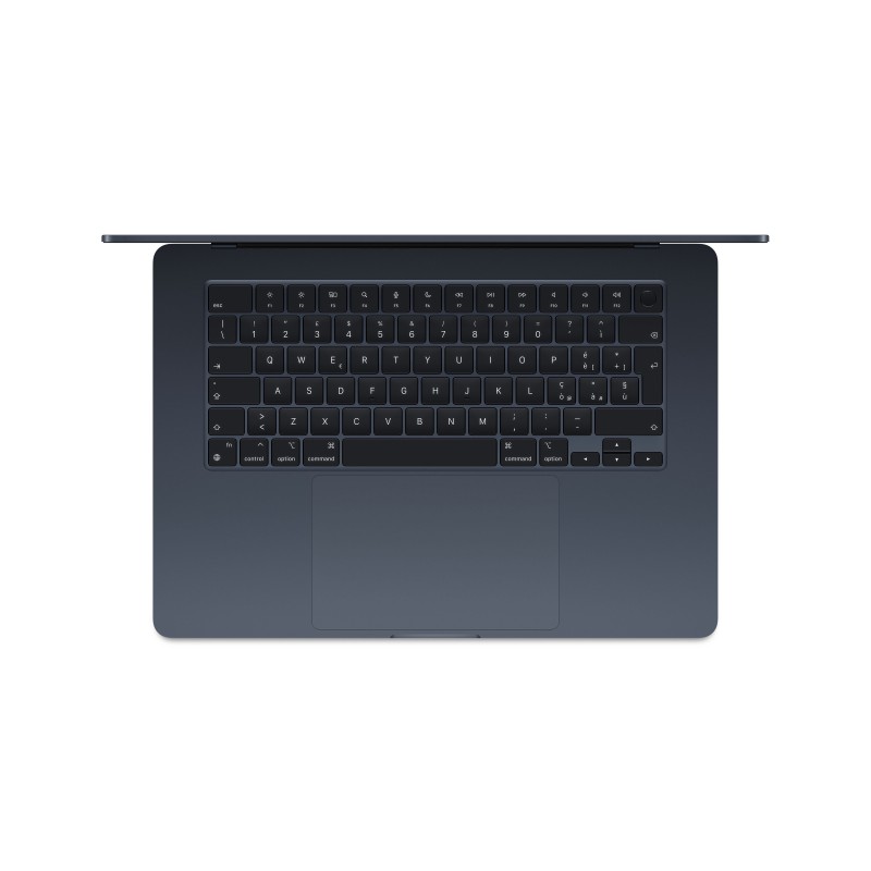 Apple MacBook Air 15'' M3 chip con core 8 CPU e core 10 GPU, 8GB, 512GB SSD Mezzanotte