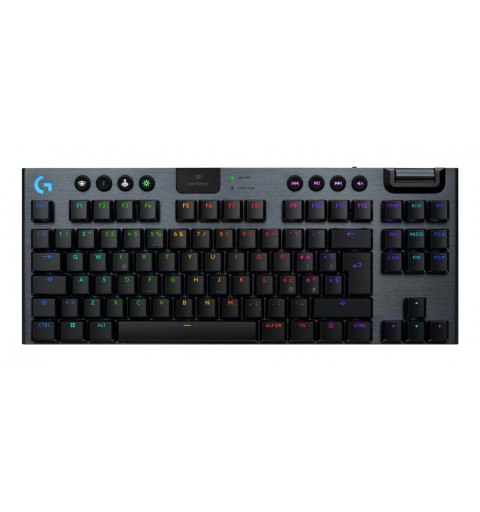 Logitech G G915 X LIGHTSPEED tastiera Giocare USB + RF Wireless + Bluetooth QWERTY Italiano Nero