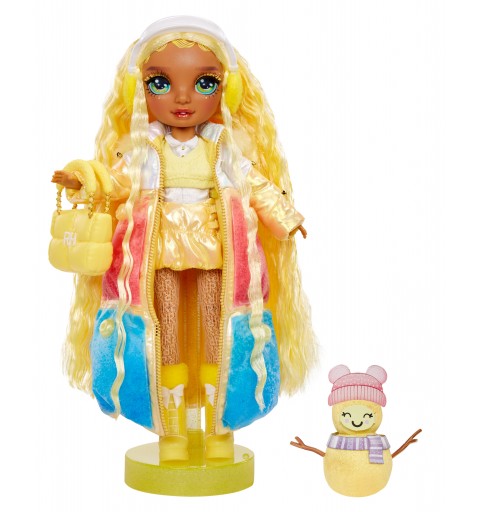 Rainbow High Winter Wonderland Doll- Sunny (Yellow)