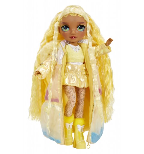 Rainbow High Winter Wonderland Doll- Sunny (Yellow)