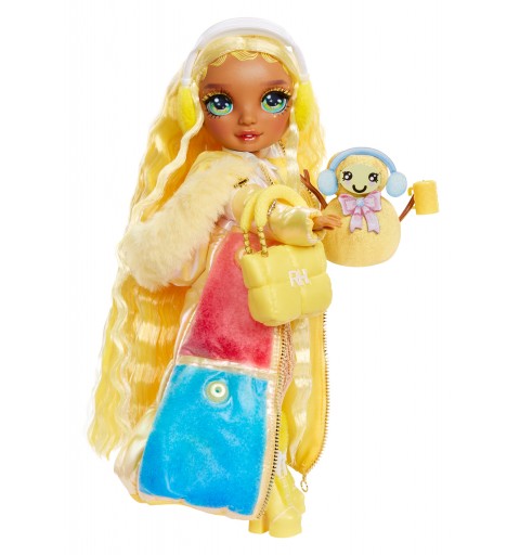 Rainbow High Winter Wonderland Doll- Sunny (Yellow)