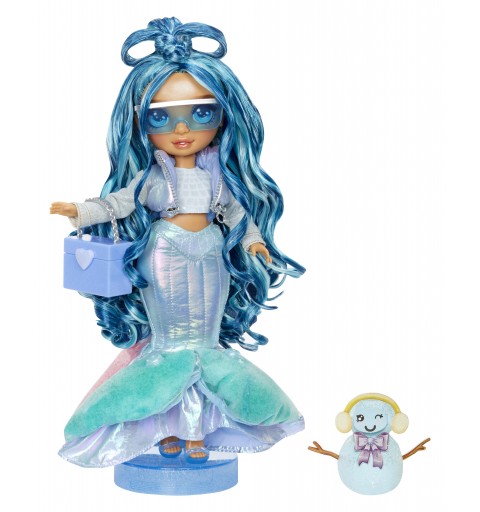 Rainbow High Winter Wonderland Doll- Skyler (Blue)