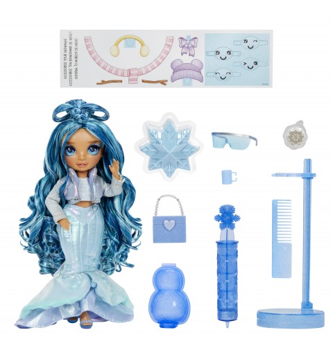 Rainbow High Winter Wonderland Doll- Skyler (Blue)