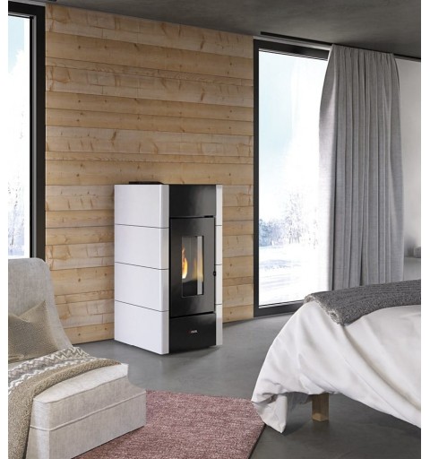 Cadel Cristal 9 Freistehend Pellet Anthrazit