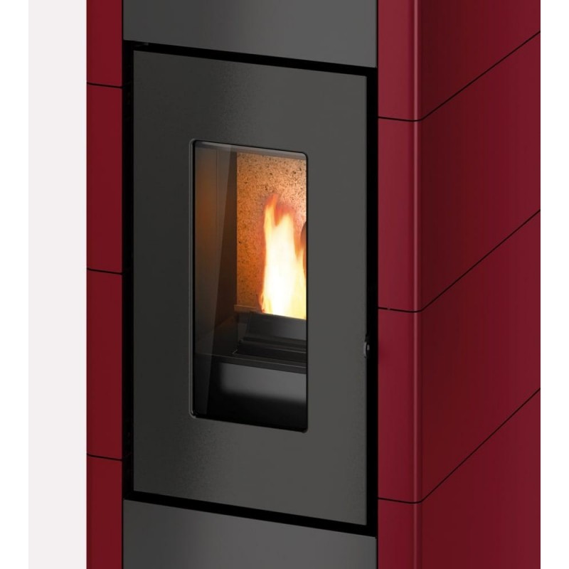 Cadel Cristal 9 Freistehend Pellet Anthrazit