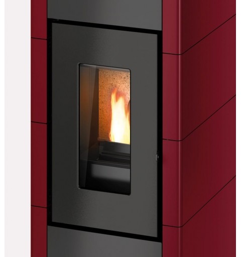 Cadel Cristal 9 Freistehend Pellet Anthrazit