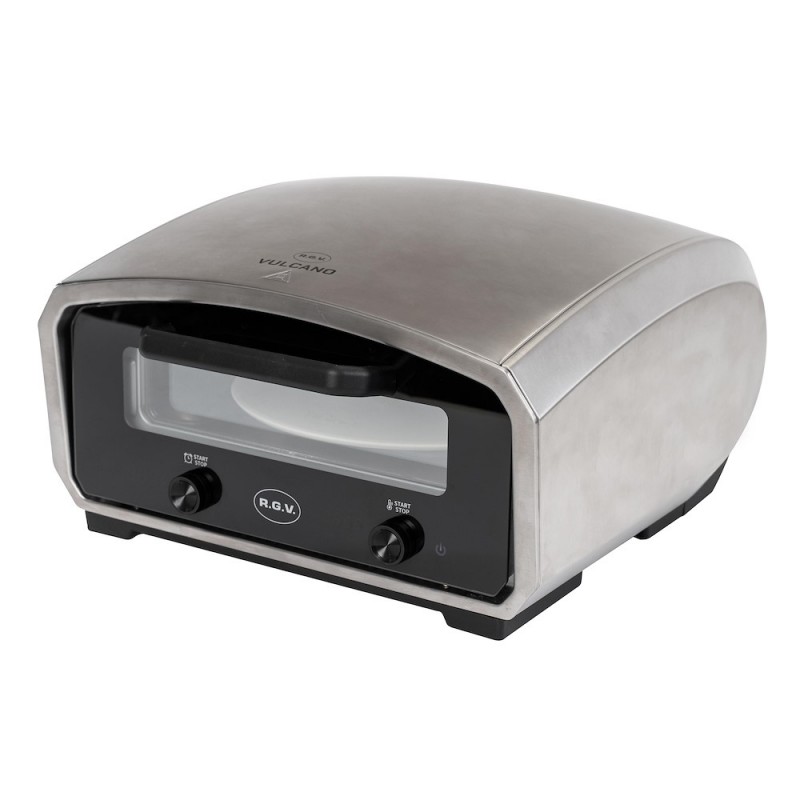 RGV VULCANO Pizza Oven 2100W max 450°C rotating plate with accessories