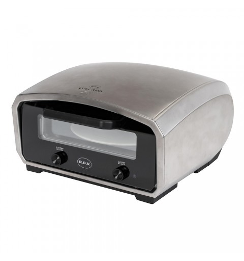 RGV VULCANO Pizza Oven 2100W max 450°C rotating plate with accessories
