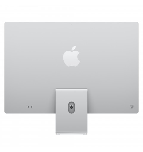 Apple iMac 24-inch with Retina 4.5K display M4 chip with 8‑core CPU and 8‑core GPU, 16GB, 256GB SSD - Silver