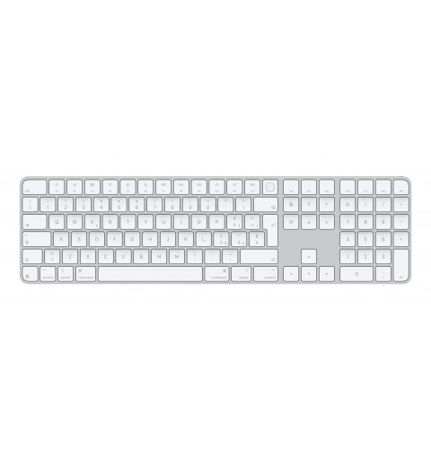 Apple Magic Tastatur Universal USB + Bluetooth QWERTY Italienisch Weiß
